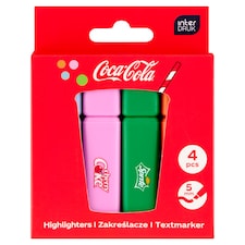 Coca-Cola kiemelő készlet 5 mm 4 db