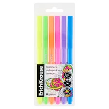 Erich Krause Art Spirit Neon vékony filctoll 6 db
