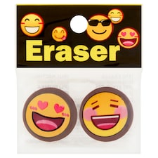 Emoji radír 2 db
