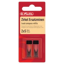 Herlitz körző-póthegy 2,0 mm 2 x 5 db