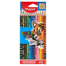 Maped Color' Peps Animals színes ceruza készlet 12 db