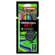 Stabilo Green Colors Arty színes ceruza készlet 12 db