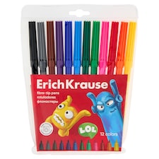 Erich Krause Jolly Friends kimosható filctollak 12 db