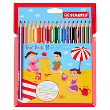 Stabilo Trio thick színes ceruza 18 db-os