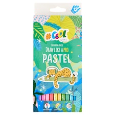 Cool by Victoria Draw Like A Pro Pastel színes ceruzakészlet 12 db