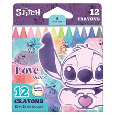 Disney Stitch Love More pasztell zsírkréta 12 db