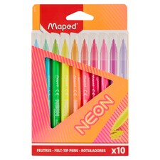 Maped Neon kimosható filctoll készlet 2,8 mm, 10 különböző szín