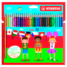 Stabilo Color 30 db-os színes ceruza készlet