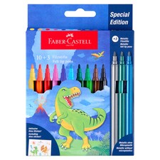 Faber-Castell Special-Edition Metallic filctoll 10 + 3 db