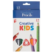 ICO Creative Kids háromszögletű színes ceruza 12 db