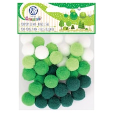 Astra Creativo Pom-Pomps 20 mm Forest Growth dekorációs készlet