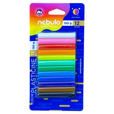 Nebulo 12 színű gyurma 150 g