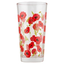 Mákvirágos pohár 370 ml