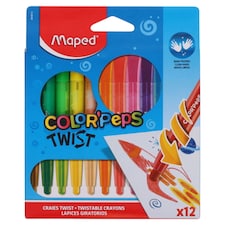 Maped Color'Peps Twist kitekerhető zsírkréta 12 db