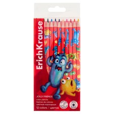 Erich Krause Jolly Friends Mix zsírkréták 12 db