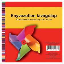 Kivágólap 15 x 15 cm 10 db