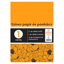 Lynx színes papír és pontrács 1. osztályosok számára