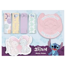 Disney Stitch öntapadós oldaljelölő címke jegyzettömbbel