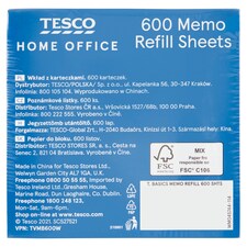 Home Office jegyzettömb utántöltő 600 lapos