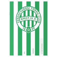Ferencvárosi Torna Club minőségi A5-ös méretű fűzött füzet 32 lapos