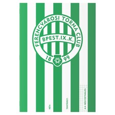 Ferencvárosi Torna Club minőségi A4-es méretű fűzött füzet 32 lapos