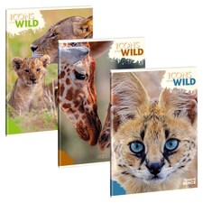 Wild Life Moments kockás füzet A4