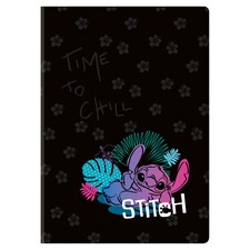 Disney Stitch Black vonalas füzet A4