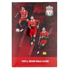 Liverpool Football Club You'll Never Walk Alone keményfedeles vonalas napló A4 96 lap