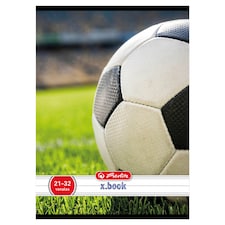 Herlitz x.book Sport 21-32 vonalas füzet A5