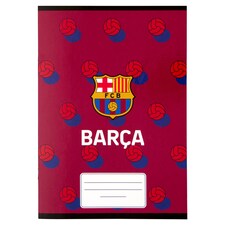 FCB Barça négyzetrácsos iskolai füzet A5 27-32 32 lap