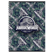 Jurassic World A5-ös spirál füzet 80 oldal