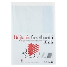 ICO Süni bújtatós füzetborító nagyméretű füzetekhez 10 db