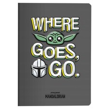 Disney Star Wars The Mandalorian négyzetkockás füzet A5 60 lap