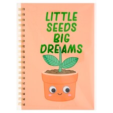 Little Seeds Big Dreams spirális jegyzetfüzet 60 lap
