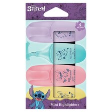 Disney Stitch mini szövegkiemelők 4 db