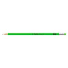 Stabilo Swano Fluo Green grafitceruza HB