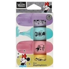 Disney Minnie Mouse mini szövegkiemelő 4 db