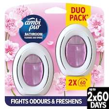 Ambi Pur Fürdőszobai Légfrissítő - Folyamatos Szagsemlegesítés És Szagmegelőzés Flowers and Spring2X