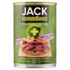 Jack Immunboost kacsával és quinoával teljes értékű eledel felnőtt kutyák számára 400 g