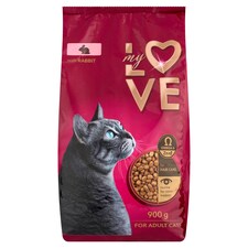 My Love teljes értékű száraztáp felnőtt macskák számára nyúllal 900 g