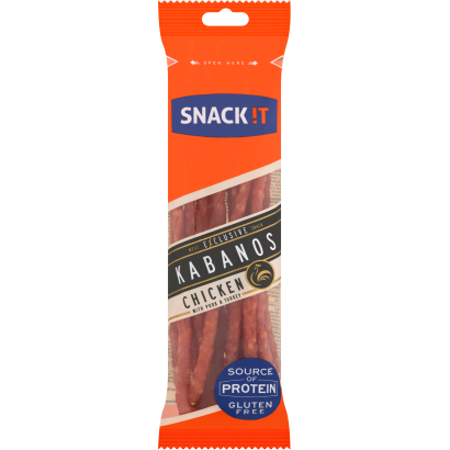 Snack !t exkluzív baromfi és sertés cabanossi 120 g