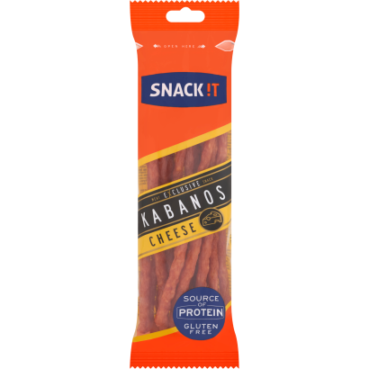 Snack !t exkluzív sajtos cabanossi 120 g