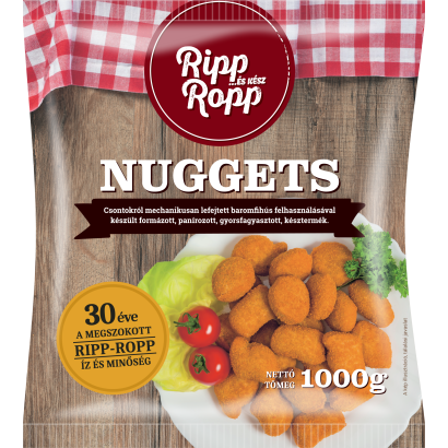 Ripp-Ropp gyorsfagyasztott nuggets 1000 g