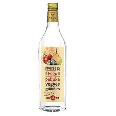 Nyírségi Fogó Vegyes Gyümölcspálinka 50% 24 x 40 ml