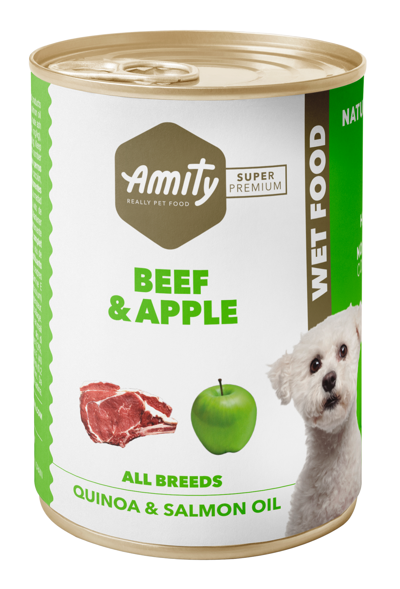 Amity Hypoallergen Beef-Apple Kutya Konzerv