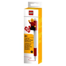 LEGO piros zselés toll minifigurával M