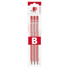 ICO Süni háromszögletű B grafitceruza 3 db