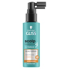 Gliss Scalp Balance fejbőr-spray panthenollal + SPF 20 napvédelemmel, minden fejbőr típusra 100 ml