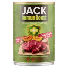 Jack Immunboost báránnyal és sütőtökkel teljes értékű eledel felnőtt kutyák számára 400 g