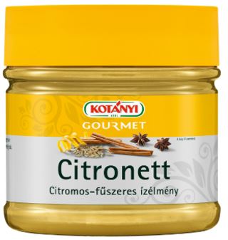 KOTÁNYI GOURMET CITRONETT, Citromos-fűszeres ízesítő 213 g